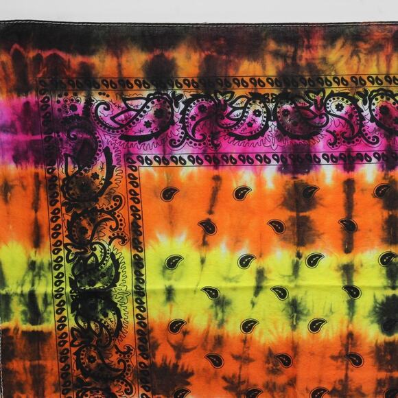 Brand New Kids Tie Dye Bandana Head Wrap - Picture 4 of 5